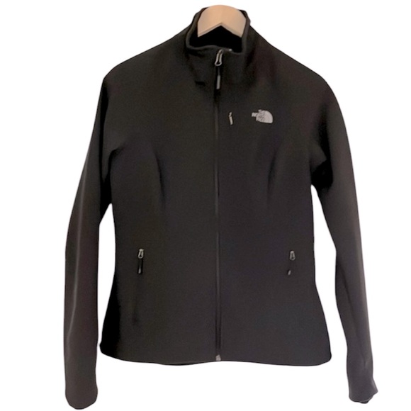 The North Face Softshell Windwall Jacket Windproof Black‎ Size S - Picture 1 of 16
